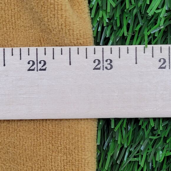 Vintage 80s MOD Velour 1/4 Zip Sweater Womens XL 23x23 Boxy - Picture 5 of 10